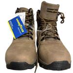 Goodyear Brown Leather Safety Shoes