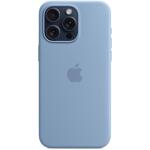 Apple iPhone 15 Pro Max Silicone Case with MagSafe - Winter Blue