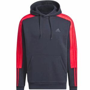 Adidas 3 stripes Black Hoodie Sweatshirt