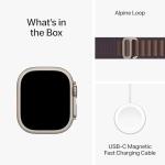 Apple Watch Ultra 2 [49mm] Titanium Case with Indigo Alpine Loop (Installment)