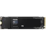 Samsung 990 EVO 1TB PCIe Gen4/Gen5 M.2 NVMe SSD, 5,000MB/s, MZ-V9E1T0B/AM, Black.