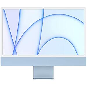 2021 iMac M1 24" (8GB RAM, 256GB SSD, Blue) Renewed