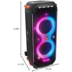 JBL PartyBox 710 - Powerful Party Speaker with Lights, Deep Bass, and Bluetooth (Black)