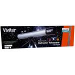 Vivitar TEL50600 Telescope Refractor with Tripod (Black)