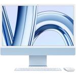 Apple iMac 24-inch M3 (2023, 8GB RAM, 256GB SSD, Blue, Renewed)