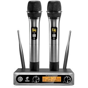 TONOR Wireless UHF Dual Handheld Microphone System