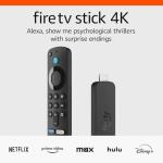 Amazon Fire TV Stick 4K with AI-powered Fire TV Search