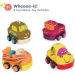 B. Toys 4 Pull-Back Toy Vehicles