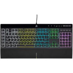 Corsair Black - K55 RGB PRO Membrane Wired Gaming Keyboard