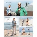 SENSYNE 62" Tripod & Selfie Stick with Wireless Remote