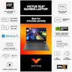 HP Victus 15.6" Gaming Laptop: Ryzen 532GB TB