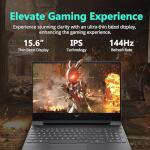 HP Victus 15.6" Gaming Laptop, Ryzen 5, 32GB 2TB SSD, RX 6550M, Windows 11 Pro