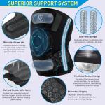 Hueglo Adjustable Knee Brace – Patella Support for Pain Relief & Injury Recovery