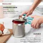 KitchenAid Classic Multifunction Can & Bottle Opener, 8.34 Inch (Aqua Sky)