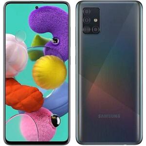 Black - SAMSUNG Galaxy A51 128GB (6.5 inch) Display Quad Camera 48MP A515U Unlocked (Renewed)