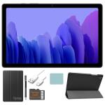 SAMSUNG 2020 Galaxy Tab A7 10.4’’ 64GB Wi-Fi Tablet Bundle Gray