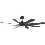 Home Decorators CollectionCelene II 62 in. Indoor/Outdoor Matte Black DC Motor Ceiling Fan (YG908J-MBK)