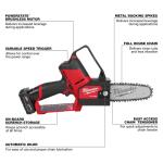 M12 FUEL 12V Brushless 6" Pruning Saw Kit with 4.0 Ah Battery & Charger