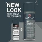 GLIDDEN MAX FLEX - 12 oz. Satin Napoleon Interior/Exterior All Surface Spray Paint and Primer