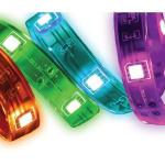 Lumen Premier Accessory Group PLED02 6ft Multi Color Led Light Strip