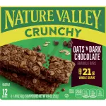 Nature Valley 12-Count Crunchy Oats 'N Dark Chocolate Granola Bars