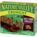 Nature Valley 12-Count Crunchy Oats 'N Dark Chocolate Granola Bars