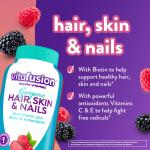 Vitafusion Gorgeous (135ct) Hair, Skin & Nails Multivitamin Gummy Vitamins