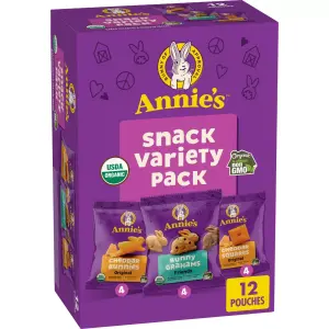 Annie's 12 Pouches Homegrown Variety Snack Pack