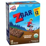 CLIF Kid ZBAR 12-Pack Organic Chocolate Brownie Snack Bars