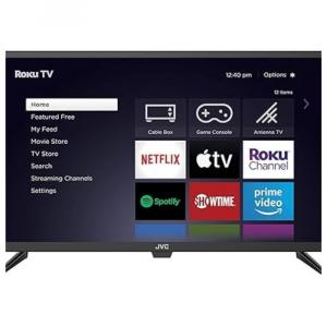 JVC 32-Inch 720p HD LED Roku Smart TV