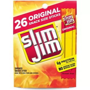 Slim Jim 7.28oz/26ct - Original Smoked Snack Size Sticks