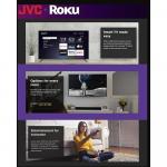 JVC 32-Inch 720p HD LED Roku Smart TV