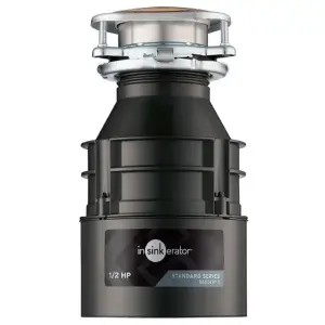 InSinkErator 1/2 HP Continuous Feed Kitchen Garbage Disposal, Badger 500 - Badger Series (BADGER 500)