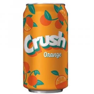 Orange Crush (12fl oz,12 Pack Cans) Caffeine Free Orange Soda Pop