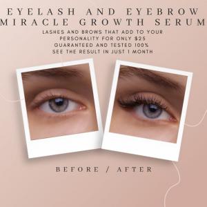 EYELASH AND EYEBROW MIRACLE GROWTH SERUM