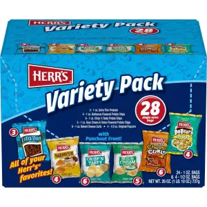 Herr's 28-Count Variety Pack