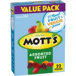 Mott's 19.2oz/22ct - Assorted Fruit Flavored Snacks Value Pack