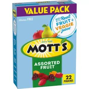 Mott's 19.2oz/22ct - Assorted Fruit Flavored Snacks Value Pack