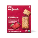 Good & Gather6-Count Organic Whole Grain Strawberry Fruit & Grain Bars