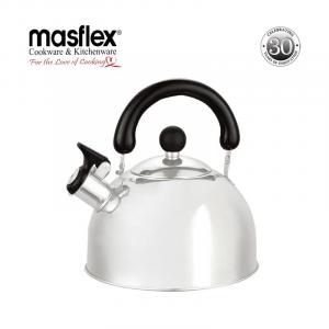 Masflex Cookware and Kitchenware Stainless Steel Induction Whistling Kettle 3.0 Liters