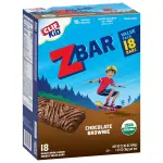 CLIF Kid ZBAR 18-Pack Organic Chocolate Brownie Snack Bars