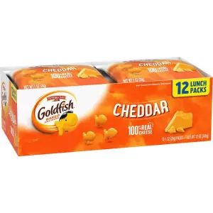 Goldfish12 Lunch Packs Pepperidge Farm Goldfish Cheddar