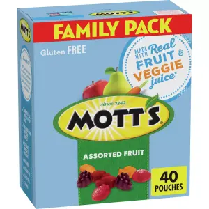 Mott's 40 Pouches Assorted Fruit