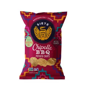 Siete 5.5oz Chipotle BBQ Kettle Cooked Potato Chips