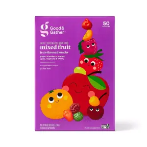 Good & Gather(40oz/50ct) Flavored Mixed Fruit Snacks