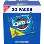 Oreo 20 Snack Packs Chocolate Sandwich Cookies