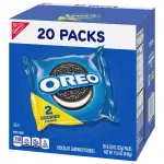 Oreo 20 Snack Packs Chocolate Sandwich Cookies