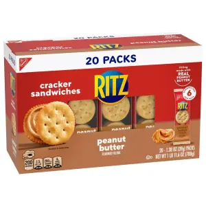 Ritz 20 Packs - Peanut Butter Cracker Sandwiches