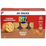 Ritz 20 Packs - Peanut Butter Cracker Sandwiches