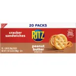 Ritz 20 Packs - Peanut Butter Cracker Sandwiches